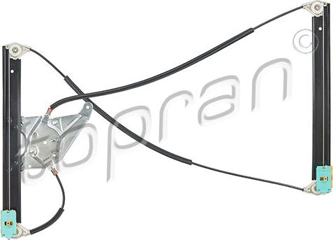 Topran 111 697 - Window Regulator autospares.lv