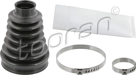 Topran 111 666 - Bellow, drive shaft autospares.lv