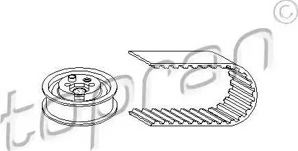 Topran 111 191 - Timing Belt Set autospares.lv