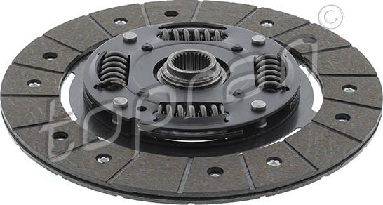 Topran 111 819 - Clutch Disc autospares.lv