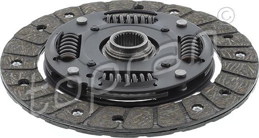 Topran 111 815 - Clutch Disc autospares.lv