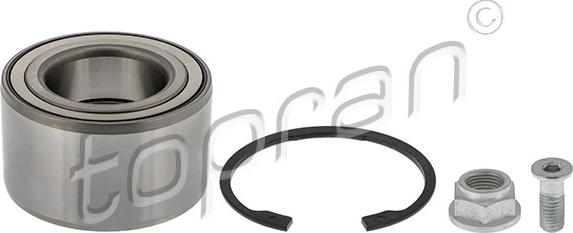 Topran 111 888 - Wheel hub, bearing Kit autospares.lv