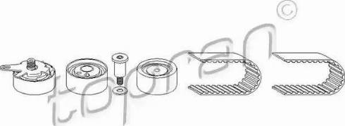 Topran 111202 - Timing Belt Set autospares.lv