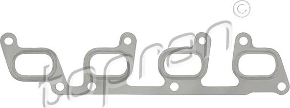 Topran 113 937 - Gasket, exhaust manifold autospares.lv