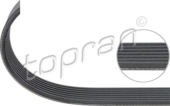 Topran 401 951 - V-Ribbed Belt autospares.lv