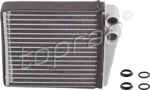 Topran 112 416 - Heat Exchanger, interior heating autospares.lv