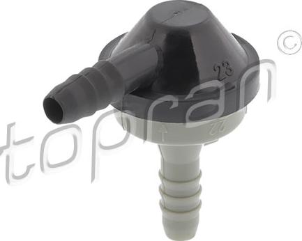 Topran 112 282 - Control Valve, air intake autospares.lv