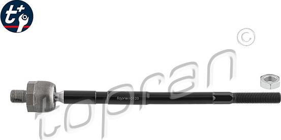 Topran 117 838 - Inner Tie Rod, Axle Joint autospares.lv