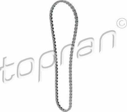 Topran 117 290 - Timing Chain autospares.lv