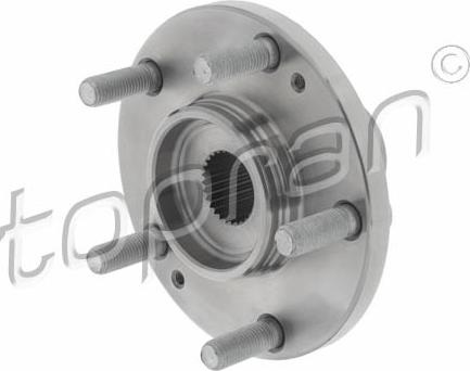 Topran 820 932 - Wheel Hub autospares.lv