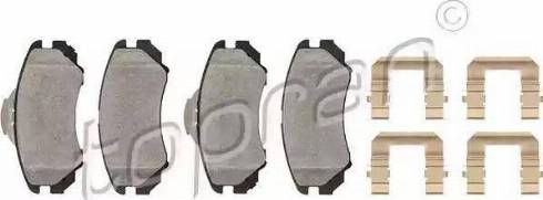 Topran 820 402 - Brake Pad Set, disc brake autospares.lv