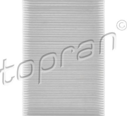 Topran 820 612 - Filter, interior air autospares.lv