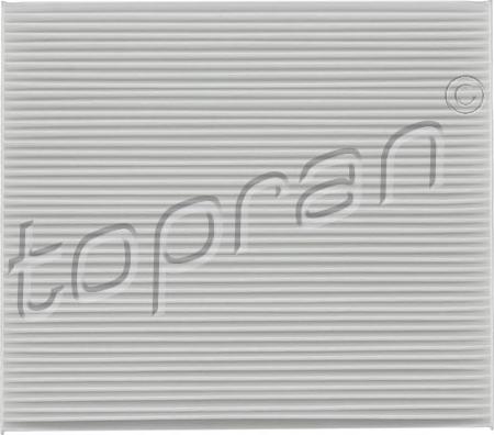 Topran 820 629 - Filter, interior air autospares.lv