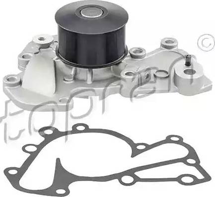 Topran 820 348 - Water Pump autospares.lv