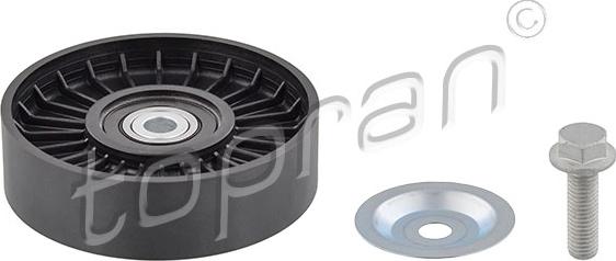 Topran 821 559 - Pulley, v-ribbed belt autospares.lv