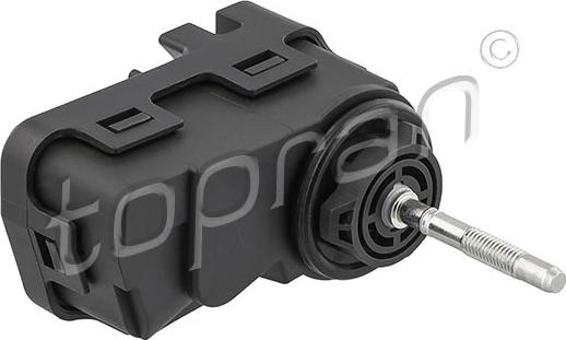 Topran 821 577 - Control, actuator, headlight range adjustment autospares.lv