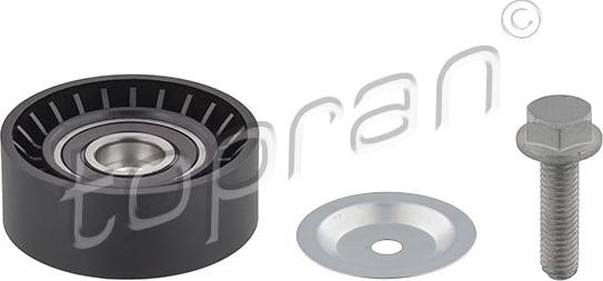 Topran 304 922 - Pulley, v-ribbed belt autospares.lv