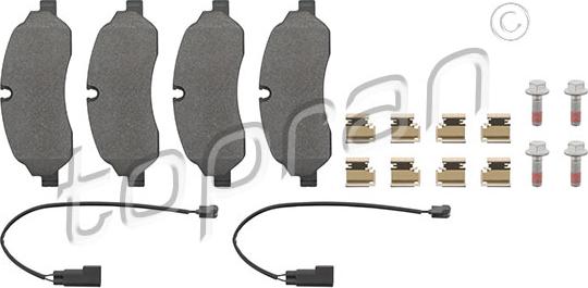 Topran 305 082 - Brake Pad Set, disc brake autospares.lv