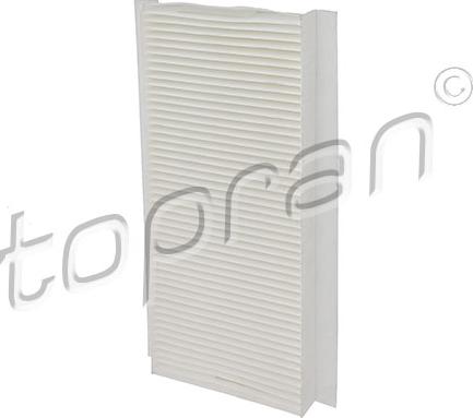Topran 300 008 - Filter, interior air autospares.lv