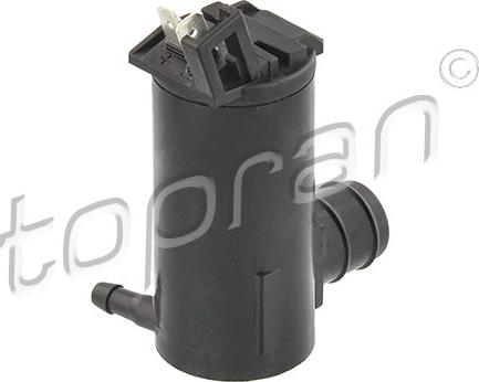 Topran 300 345 - Water Pump, window cleaning autospares.lv