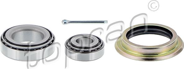 Topran 300 252 - Wheel hub, bearing Kit autospares.lv