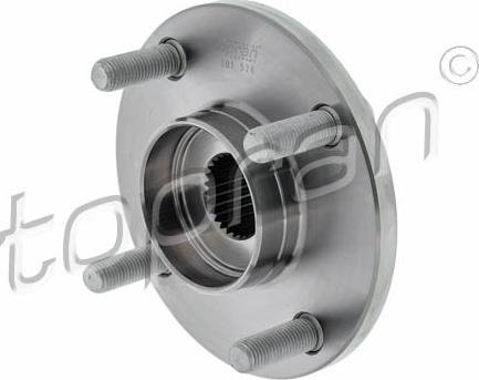 Topran 301 526 - Wheel Hub autospares.lv