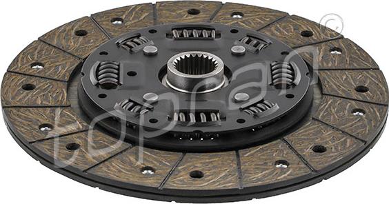 Topran 301 156 - Clutch Disc autospares.lv