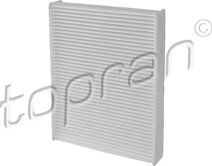 Topran 301 763 - Filter, interior air autospares.lv