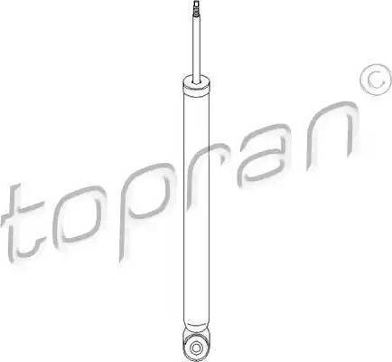 Topran 302 451 - Shock Absorber autospares.lv