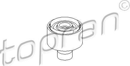 Topran 302 418 - Pulley, v-ribbed belt autospares.lv