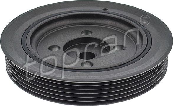 Topran 302 804 - Belt Pulley, crankshaft autospares.lv