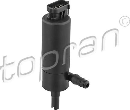 Topran 209 067 - Water Pump, headlight cleaning autospares.lv