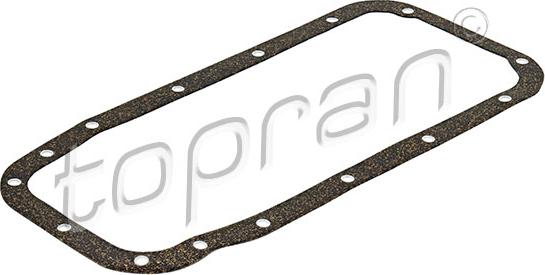 Topran 204 000 - Gasket, oil sump autospares.lv