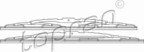 Topran 205 906 - Wiper Blade autospares.lv