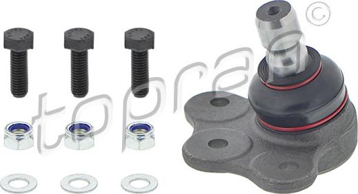 Topran 205 476 - Ball Joint autospares.lv