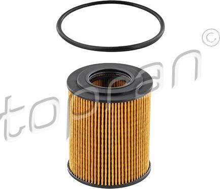 Topran 205 593 - Oil Filter autospares.lv
