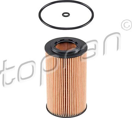 Topran 205 849 - Oil Filter autospares.lv