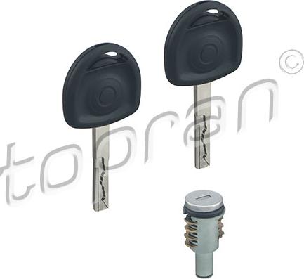 Topran 205 811 - Lock Cylinder autospares.lv