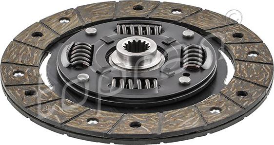 Topran 205 265 - Clutch Disc autospares.lv