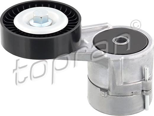 Topran 205 741 - Pulley, v-ribbed belt autospares.lv