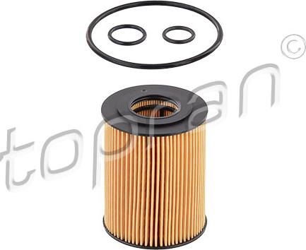 Topran 206 045 - Oil Filter autospares.lv