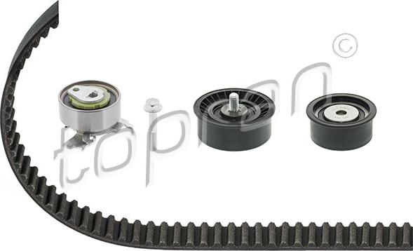 Topran 206 143 - Timing Belt Set autospares.lv