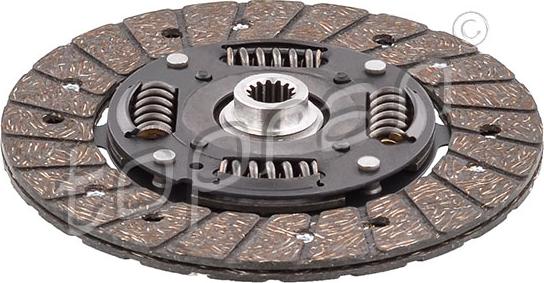 Topran 206 893 - Clutch Disc autospares.lv