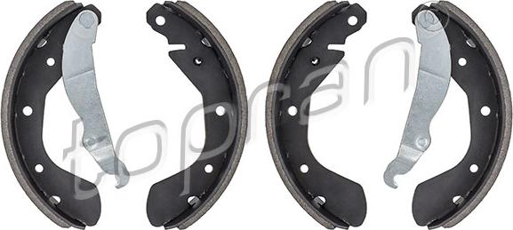 Topran 206 325 - Brake Shoe Set autospares.lv