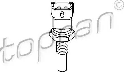 Topran 206 234 - Sensor, coolant temperature autospares.lv