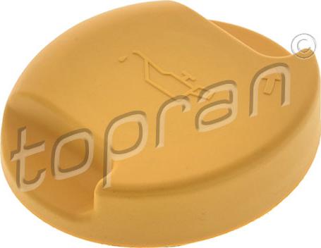 Topran 201 298 - Sealing Cap, oil filling port autospares.lv