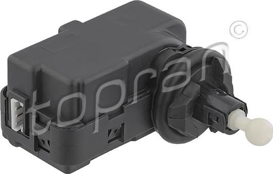 Topran 208 654 - Control, actuator, headlight range adjustment autospares.lv