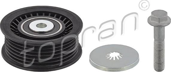 Topran 208 667 - Pulley, v-ribbed belt autospares.lv