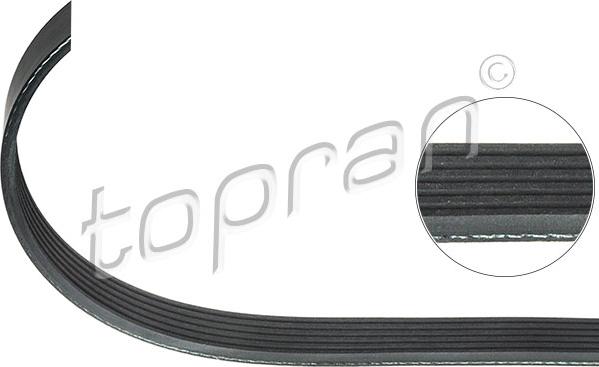 Topran 208 170 - V-Ribbed Belt autospares.lv