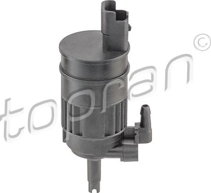 Topran 208 172 - Water Pump, window cleaning autospares.lv